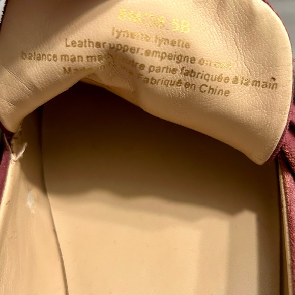 Burgundy Karl Lagerfeld Loafers - Picture 4 of 4